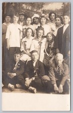 RPPC Tilden School St Paul MN 1914 School Class Real Photo Postcard Minnehaha picture