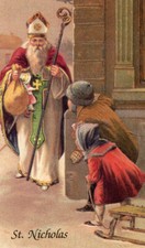 St. Nicholas A Prayer for Children N - Laminated Holy Cards 25 CARDS picture