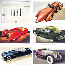 Behring Auto Museum Couture Cars 1990 Calendar Custom OAAK Okamoto Art Prints picture