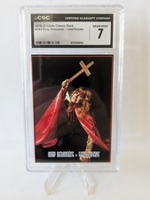 OZZY OSBOURNE J2 Classic Rock Trading Cards Series 2 GRADED 7 Black Sabbath picture