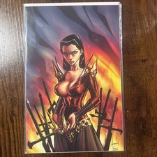 The Blood Queen #3 – HIGH END – GARZA VIRGIN ART – ULTRA LIMITED To 50 – W/COA picture