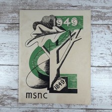 Michigan State Normal College 100 Year Anniversary Ypsilanti, MI MSNC 1849-1949 picture