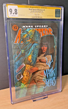 🔥Mark Spears Monsters #4 CGC SS 9.8 Signed Sketch Huntsville LTD 200 Top Pop🔥 picture