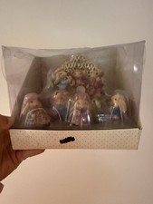 Vintage set of mini Easter figures Bunnies picture