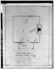 Munising Michigan Hotel Williams Log Building No. 2 1900s Floor Plan Maine Bay picture