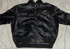 Vtg Las Vegas Mirage Casino & Treasure Island Satin Reversible XL BLK/SPECIAL  picture