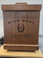 High West Whiskey Bottle And Glass  Tasting Set picture