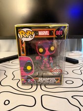 Funko Pop Vinyl Marvel #801 Deadpool (blacklight) 2021 Target Exclusive picture