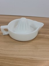 Vintage Sunkist milk glass juicer reamer picture