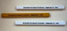lot (3) Imagineering Construction Pencils WDI 1990 Building the Dream Together picture