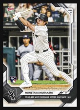 Munetaka Murakami RC 20th HR Most By June 2026 MLB Topps NOW Card 257 ROOKIE picture