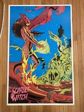 1987 P Craig Russell – Scarlet Witch Comic Poster Print – 22