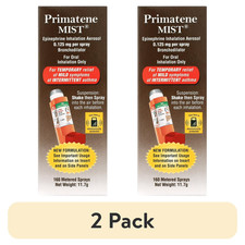 (2 pack) Primatene MIST Epinephrine Oral Inhalation Aerosol picture
