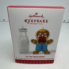 NIB 2015 Hallmark Christmas Ornament Tis The Seasoning Convention Event Repaint  picture