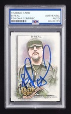 B-Real Signed 2022 Topps Allen and Ginter #242 (PSA Authentic) - Cypress Hill Ra picture