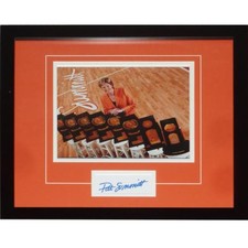 Pat Summitt Autographed Tennessee Lady Vols (Trophies) 
