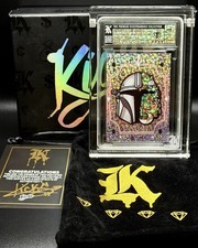 2025 Kickstradomis WEGS Collab Mandosplosion Confetti Sparkle #1/1 Star Wars Art picture