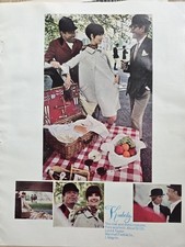 1966 Womens Kimberly coat dress costume outdoor picnic vintage Fashion Ad  picture