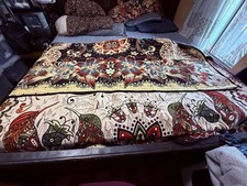 Stunning HummingBird Colibrì tapestry Mayan Mexican Art picture