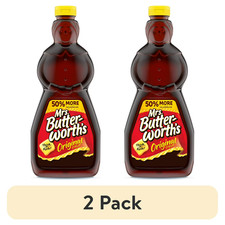 (2 Pack) Mrs. Butterworth's Original Thick & Rich Pancake Syrup, 36 fl Oz... picture