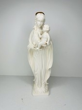 Nice Older Ceramic Statue of Mary, with Child picture