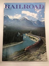 Vintage, Original, RAILROAD MAGAZINE, October 1972 picture