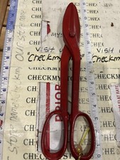 Antique Tin Snips Hercules PS&W Peck Stowe Wilcox 14” No. 147 USA Forged Steel picture