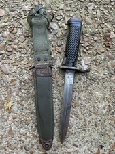 Vintage MILPAR COL M6 Bayonet w/ US M8A1 Scabbard Vietnam War Era picture