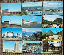 Vintage Bismarck North Dakota State Capitol Postcards Lot 12 Divided Back Unp picture