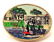 VTG PIN 2007 JAMESTOWN SETTLEMENT TRAVEL  souvenir lapel virginia BICAST Publish picture