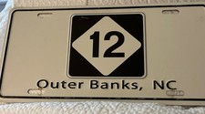 OBX Outer Banx Booster License Plate Outer Banks of North Carolina NC picture