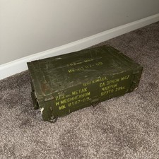 Yugo M67 7.62 Vintage Ammo Box Wood Ammunition Yugoslavian Empty Box picture