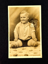 RARE 20s FREAK show Lobster Boy circus carnival sideshow postcard picture