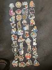 10 PCs Random ~2”x2” Alice In Wonderland Retro Disney Stickers Mad Hatter picture