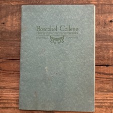 1914-1915 Boscobel College Nashville TN Catalog Women’s School Photos picture