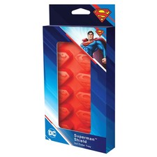 ICUP Superman Ice Cube Tray, 8.5 x 4.5 x .9, Red picture