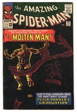 Amazing Spider-Man 28 1965 Marvel Comics F- 5.5 1st App Of Molten Man picture
