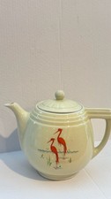 MCM Vintage The Enterprise Aluminum Co. Drip-O-Lator Coffee Pot Crane Bird Desig picture