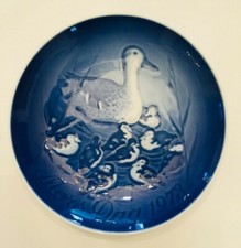 Bing & Grondahl Mother's Day 1973 Collector Plate Mother Duck & Ducklings picture