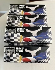Cub Scout Space Derby Kits Lot of 17 Kits plus bonus 2 boxes of rubber bands picture