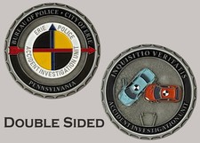 Erie PA Police Accident Investigation Unit Law Enforcement Challenge Coin  J#39 picture