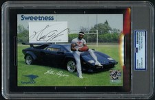 Walter Payton signed autograph 5x7 Custom Cut KangaROOS Advertisement PSA Slab picture