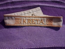 German WWII Crete Cufftitle Headband  picture