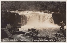 Cumberland Falls RPPC Postcard State Park Kentucky KY Real Photo Waterfall picture