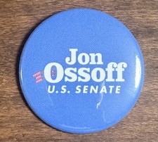 Jon Ossoff For Senate Button. 2.25inches picture