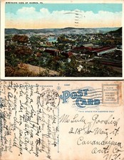 Warren Pennsylvania PA Birdseye View Postcard picture
