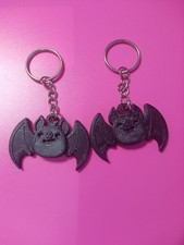 Halloween 3d Printed Bat Keychain picture