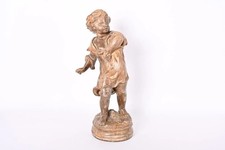 Large Pebble Thrower Sculpture - Auguste Moreau Museum Quality Reproduction 26