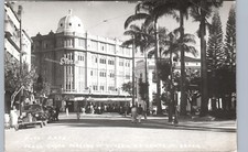 PRACA COSTA PEREIRA vitoria de santo brasil real photo postcard rppc street picture
