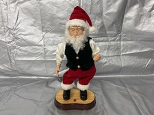 Vintage Gemmy Hip Swinging Santa Singing Dancing Christmas Small Version WORKS picture